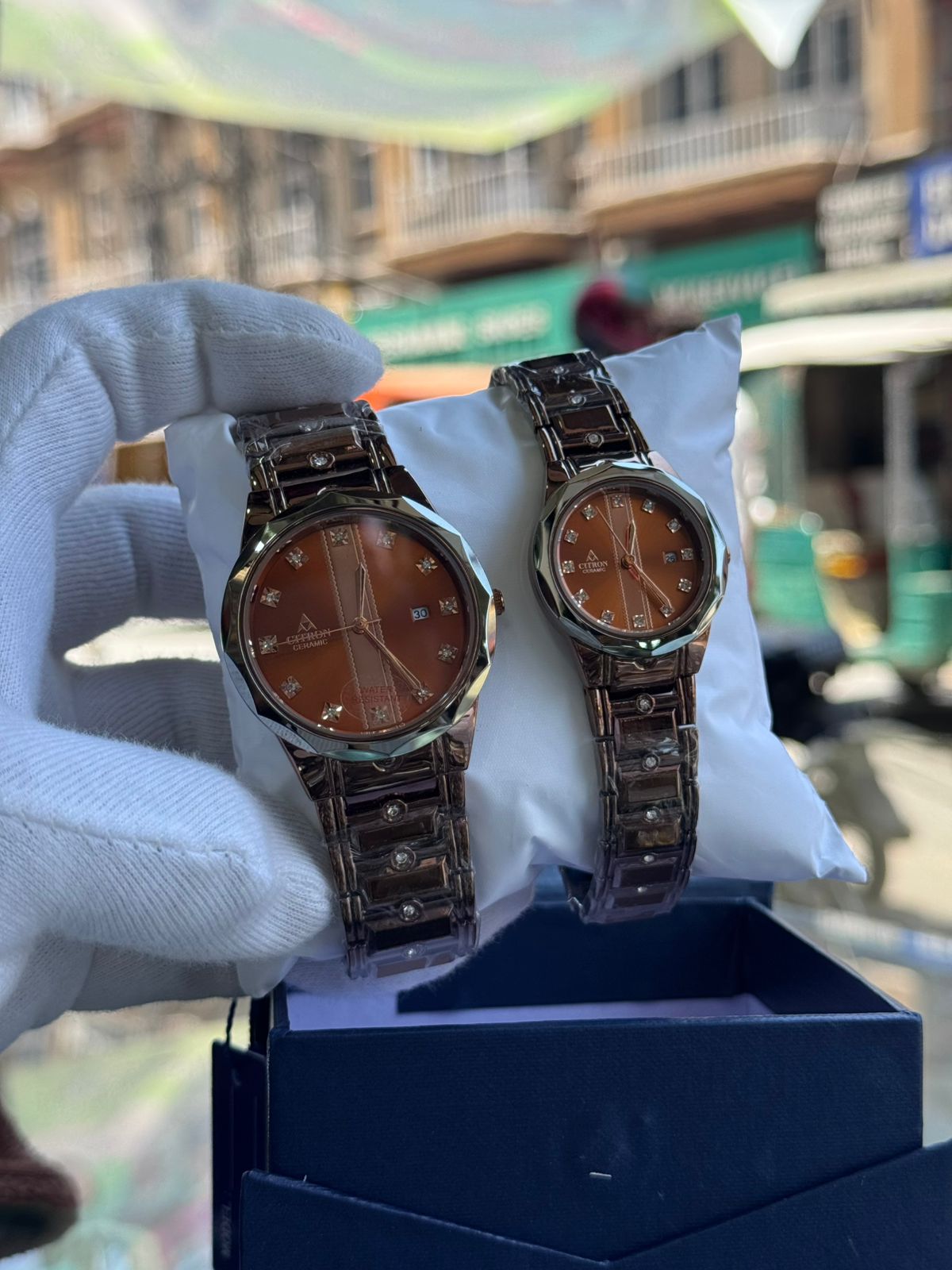 Couple watch